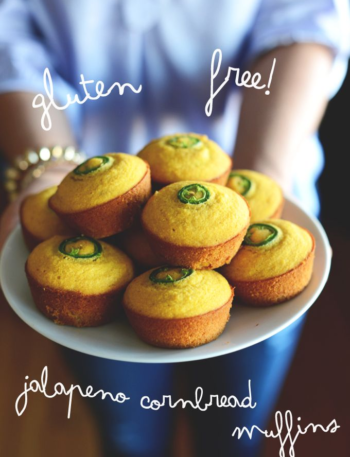 Gluten-Free Jalapeño Cornbread Muffins