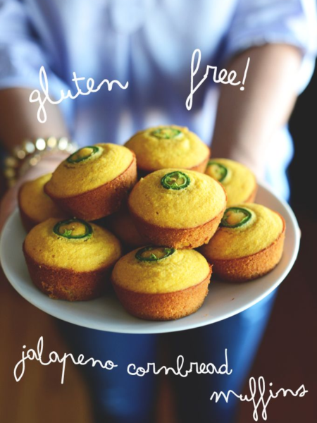 Gluten-Free Jalapeño Cornbread Muffins