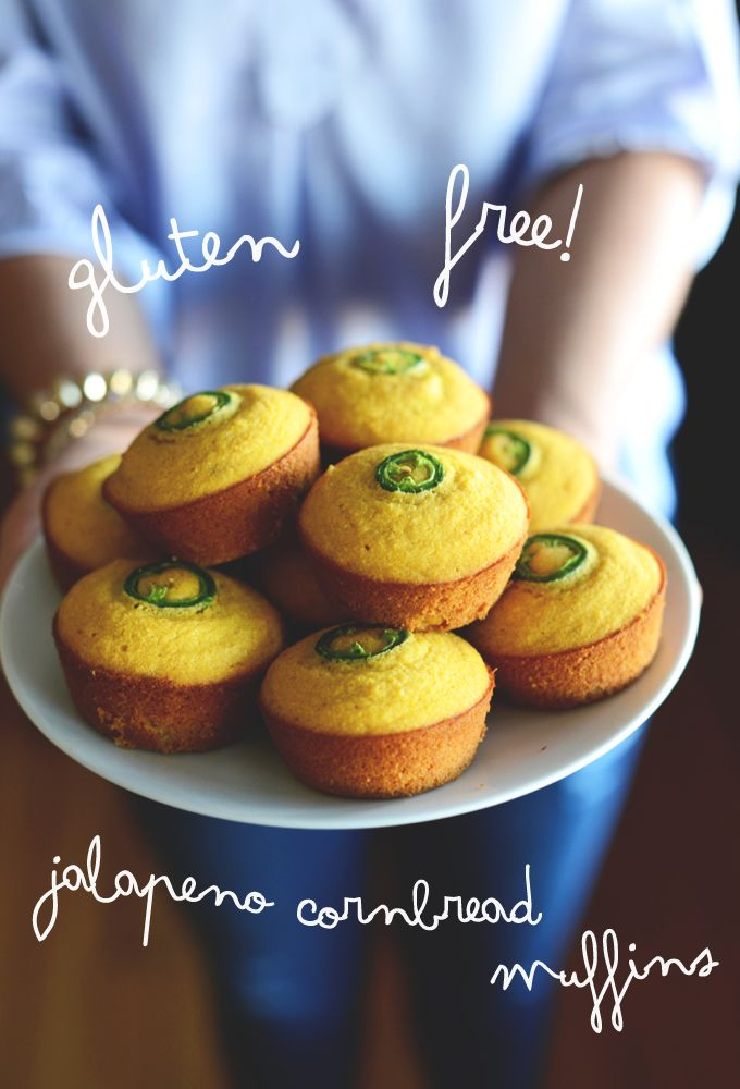 Gluten-Free Jalapeño Cornbread Muffins