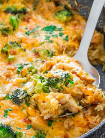 Broccoli Chicken Casserole with Egg
