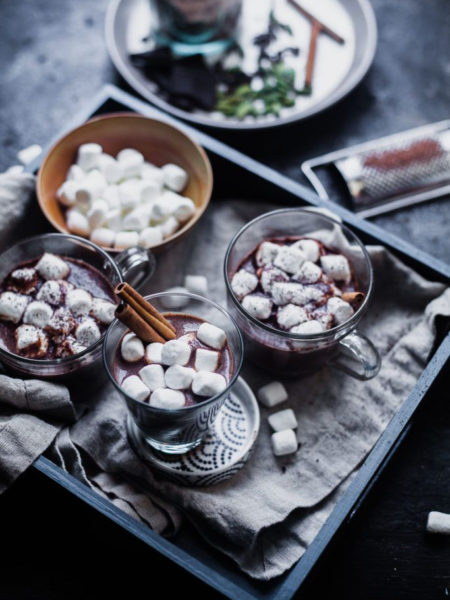 Chai-Spiced Hot Chocolate