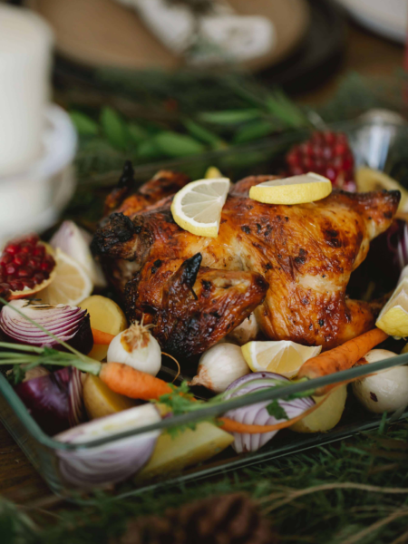 Indian whole grilled chicken