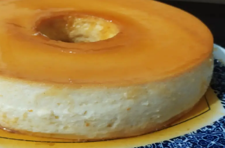 Powdered Milk Pudding with Gelatin
