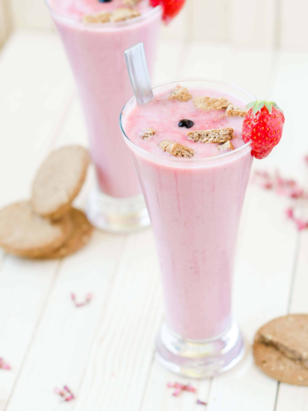 Strawberry Maple Protein Shake